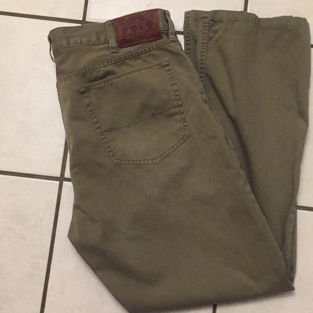 Polo Pants in Olive